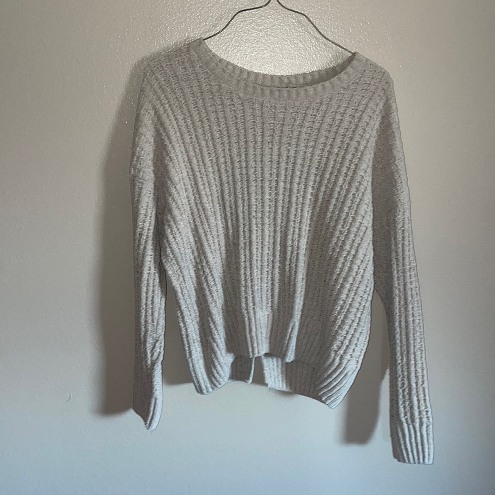 Pink rose sweater